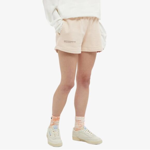 Pangaia Pants - Pangaia Heavyweight 365 Organic Cotton Sweat Shorts Sand Size XS